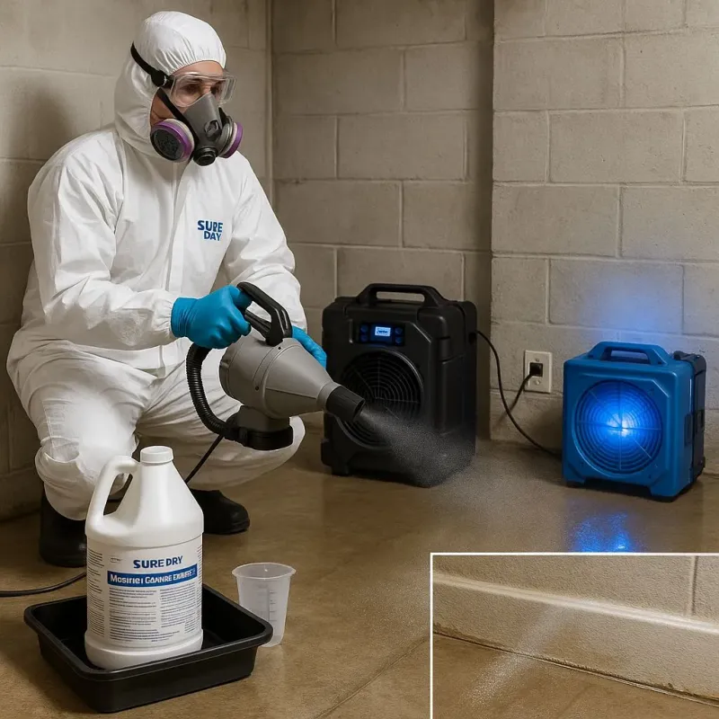Sanitization and Odor Removal process in South Charleston, OH