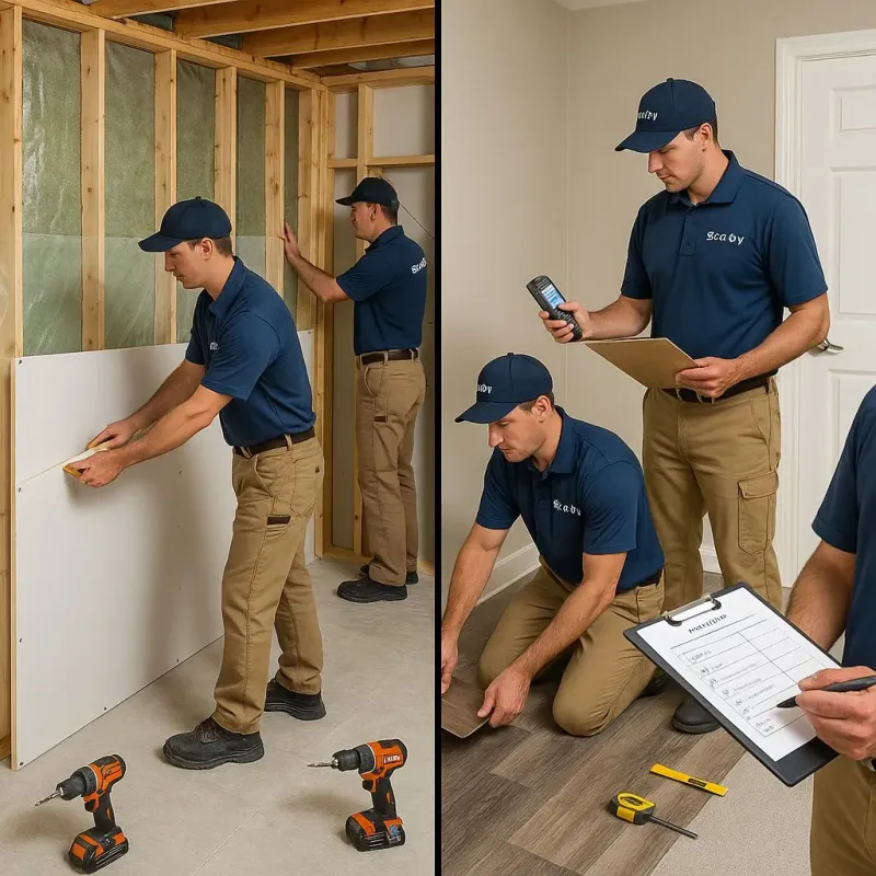 Repairs and Reconstruction process in South Charleston, OH