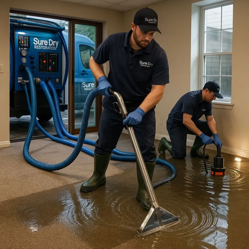 Water Extraction and Removal process in South Charleston, OH